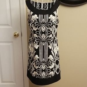 Beautiful black and cream dress